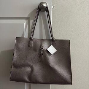 Medium Tote - New - kind of a metallic color